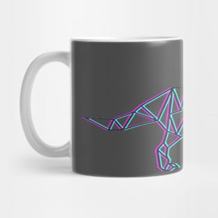 Geometric T Rex Tyrannosaurus Rex Dinosaur Mug